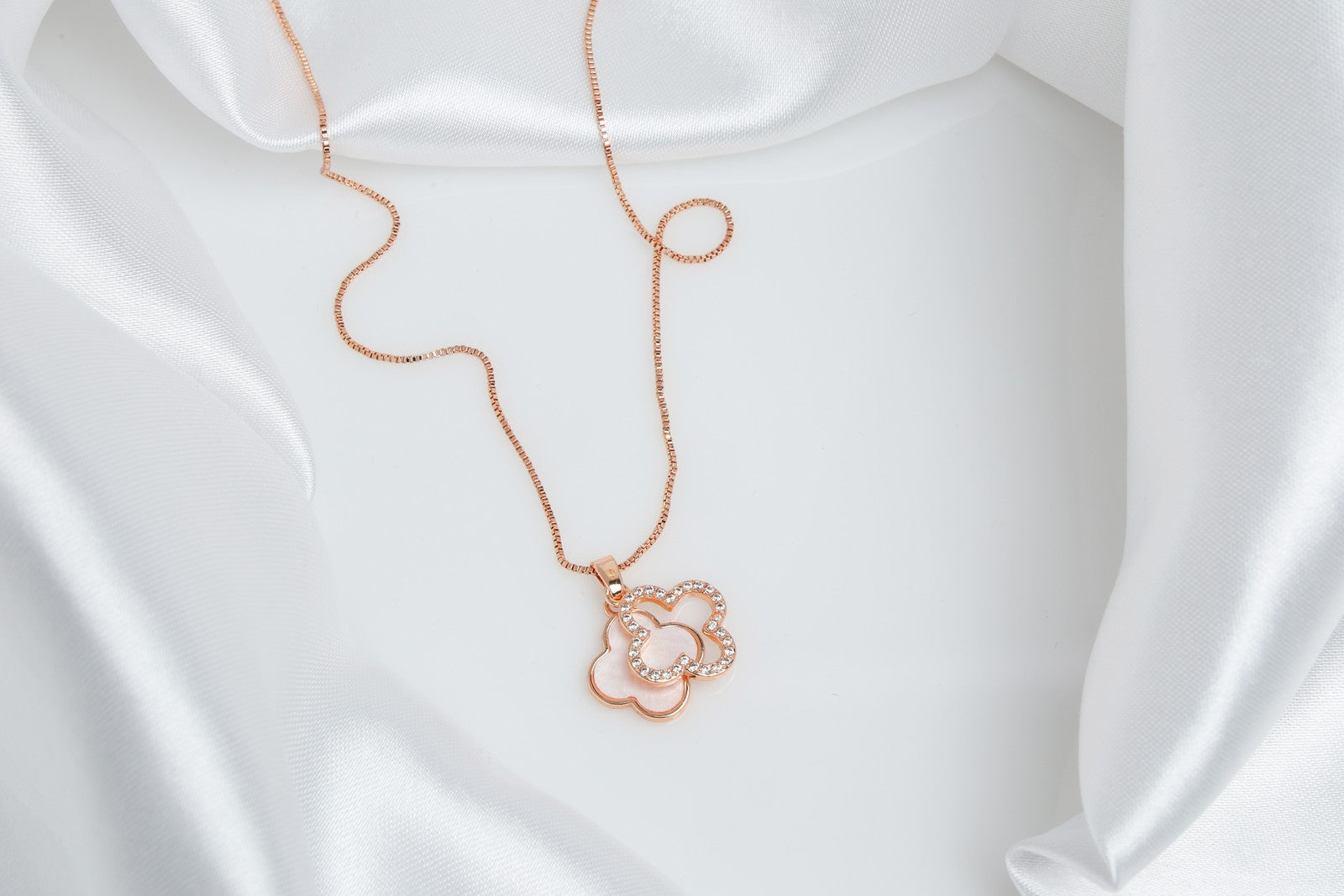 Aarohi Rose Gold Necklaces - Buy 1 Get 1 Free