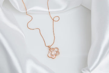 Aarohi Rose Gold Necklaces - Buy 1 Get 1 Free