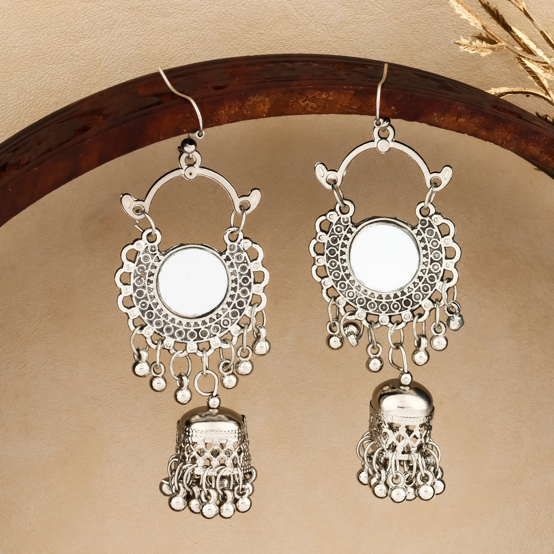 Folk Fables Set of 3 Beautiful Earrings